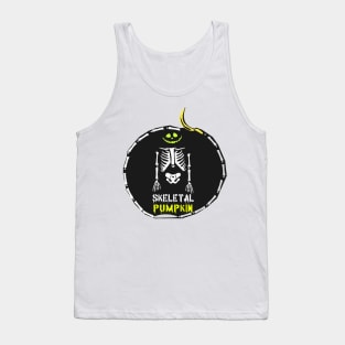 Skeletal Pumpkin Tank Top